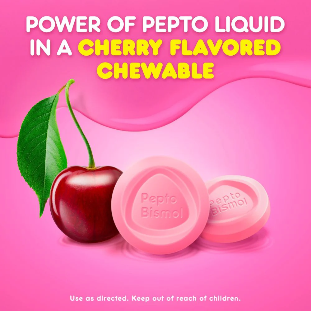 Pepto Bismol Chewables Travel Size 12 und - Image 2