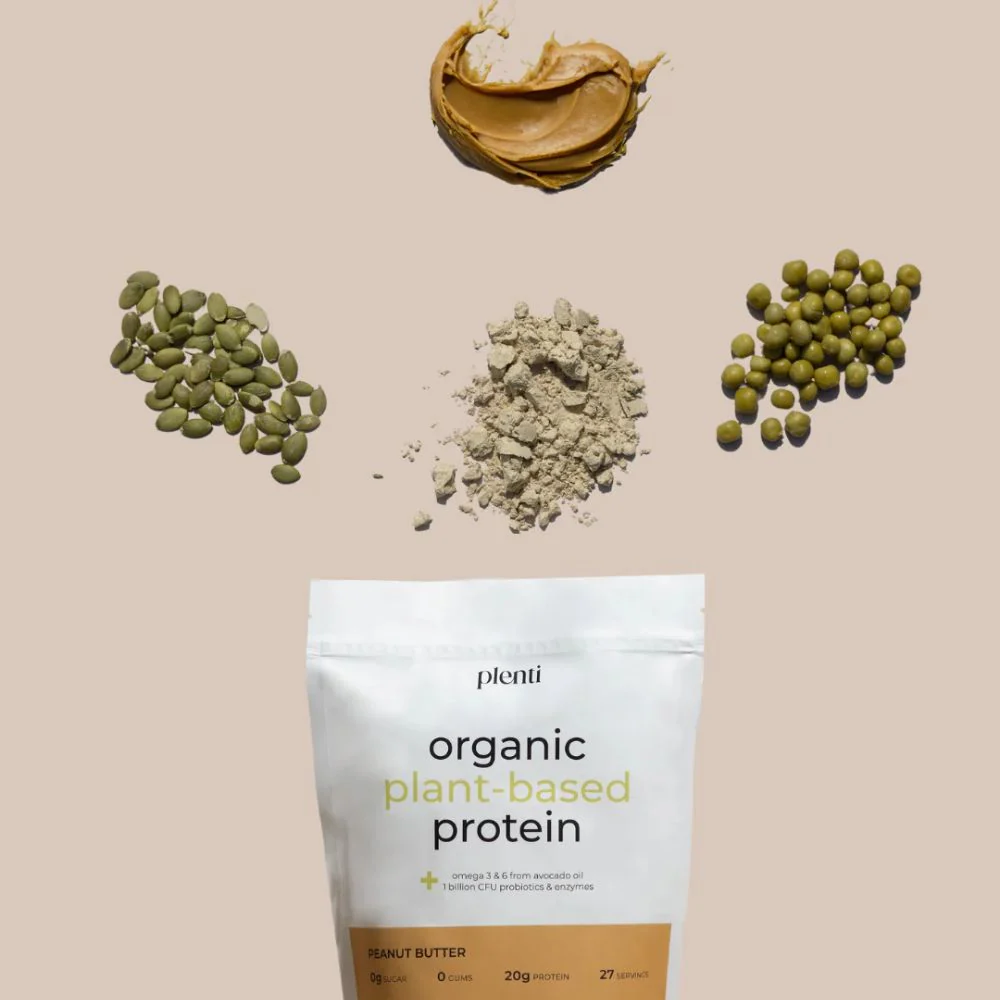 Plenti Proteina Vegetal Organica Sabor a Peanut Butter 27 Porciones - Image 5