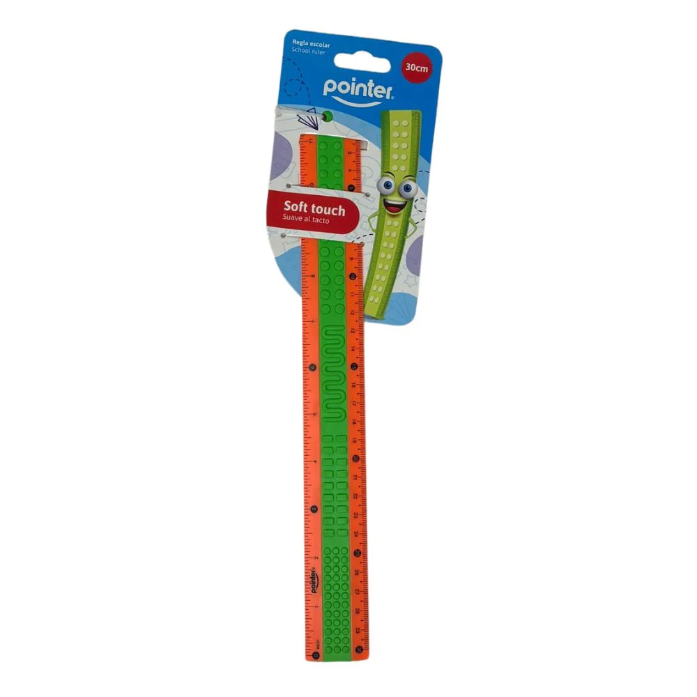 Pointer Regla Escolar Diseño Lego 30cm - Image 4