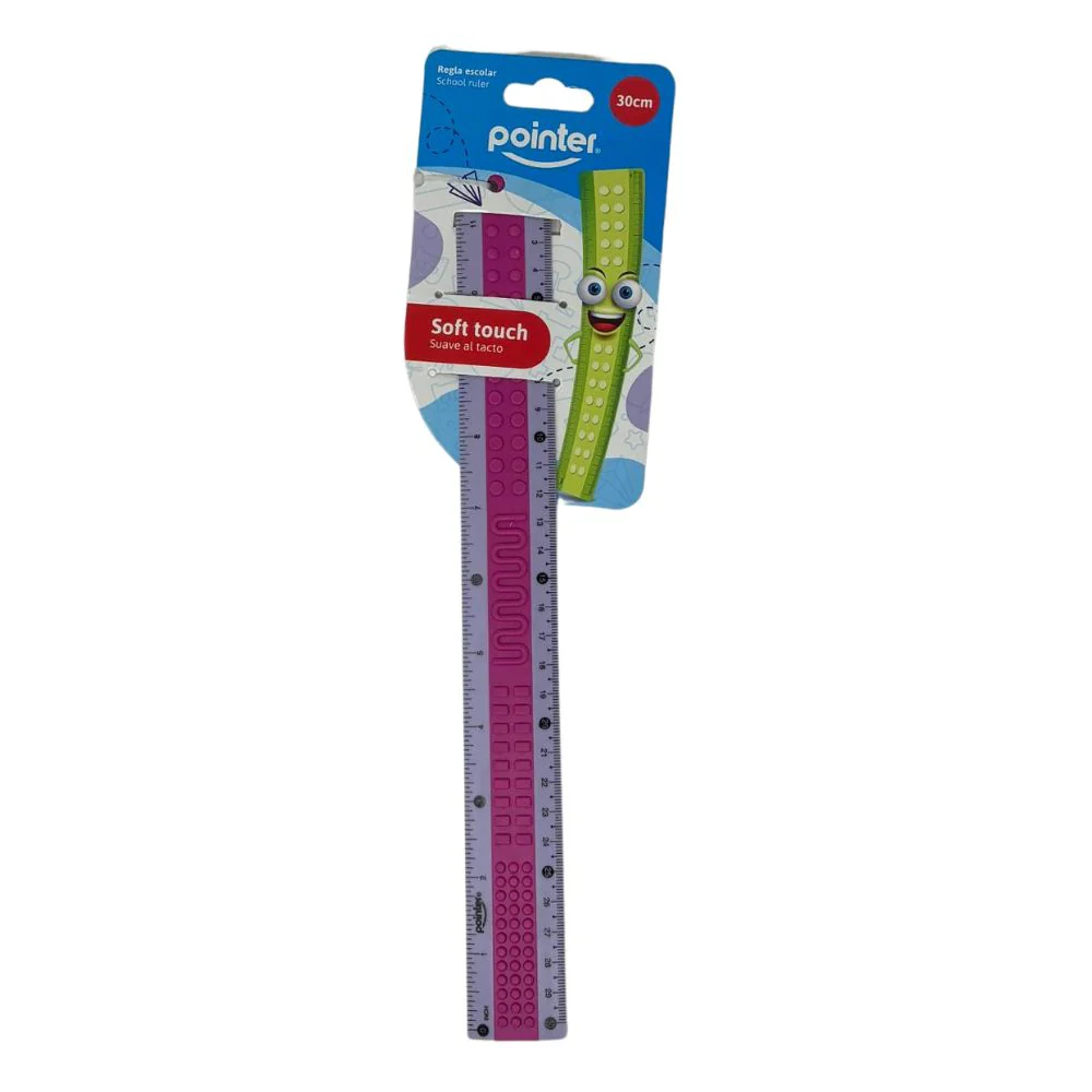 Pointer Regla Escolar Diseño Lego 30cm - Image 5