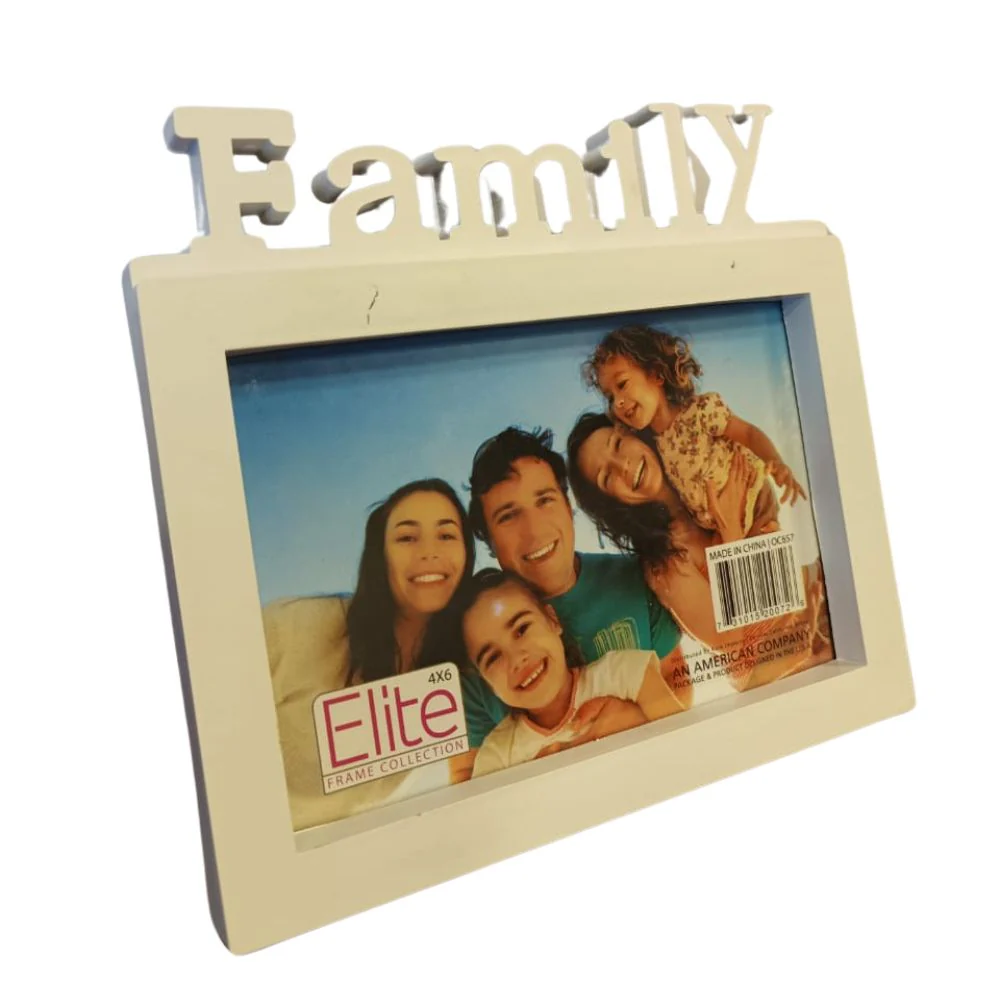 Porta Retrato Family Color Blanco 4x6" - Image 2