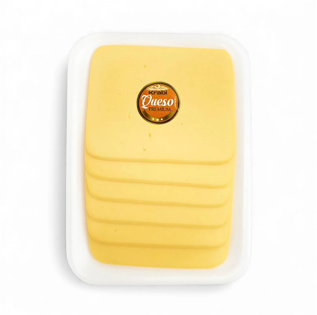 Queso Tipo Edam Krabi Rebanado 2 Opciones