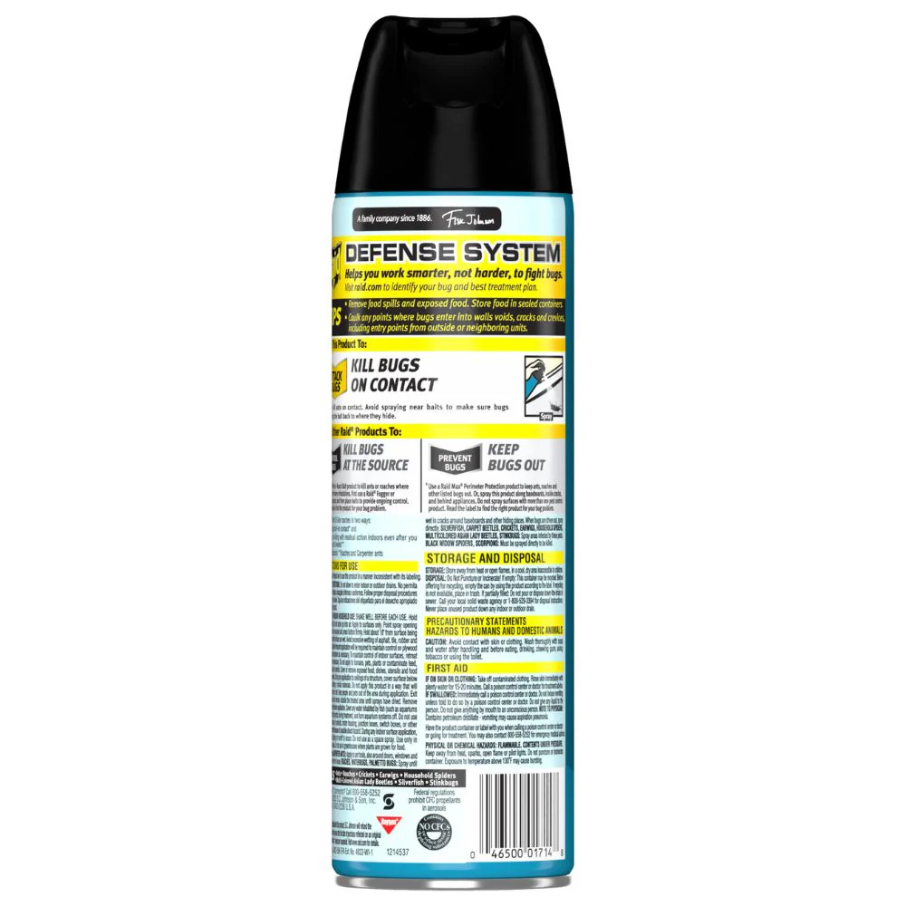 Raid Max Ant Killer Pine Forest Fresh Scent 496g Insecticida - Image 2