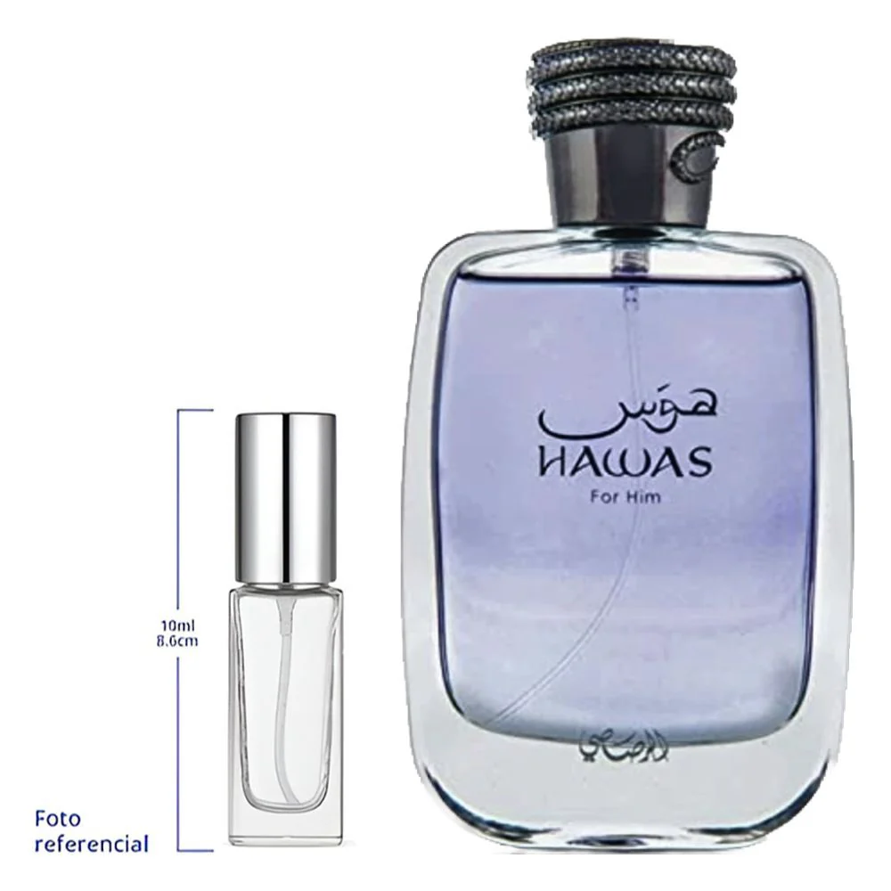 Rasasi Hawas Decant Travel Size Eau De Parfum For Men - Image 2