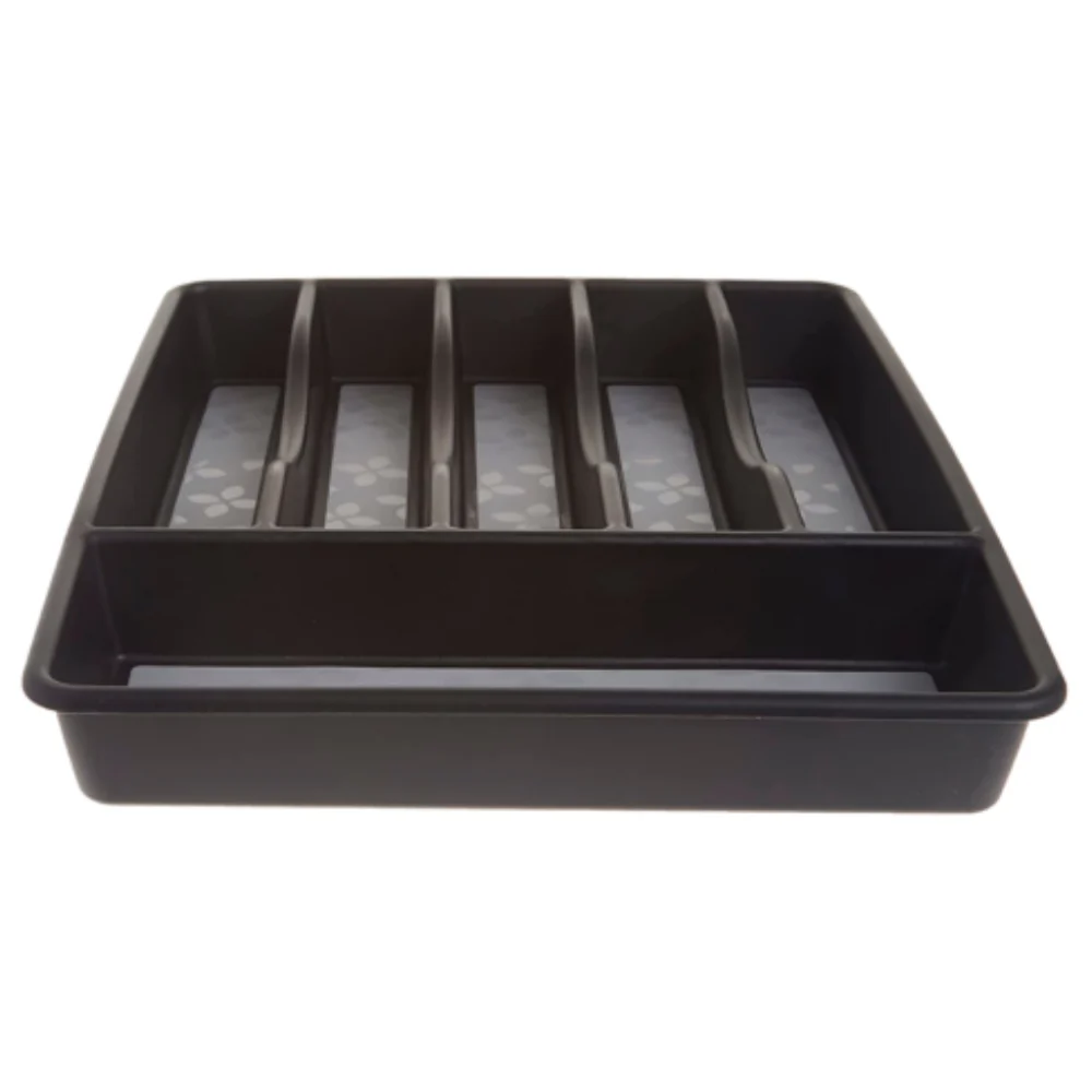 Rubbermaid Organizador De Cubiertos Antideslizante Negro - Image 3