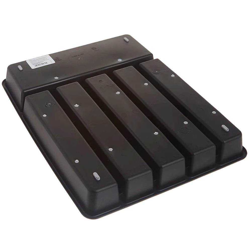 Rubbermaid Organizador De Cubiertos Antideslizante Negro - Image 4