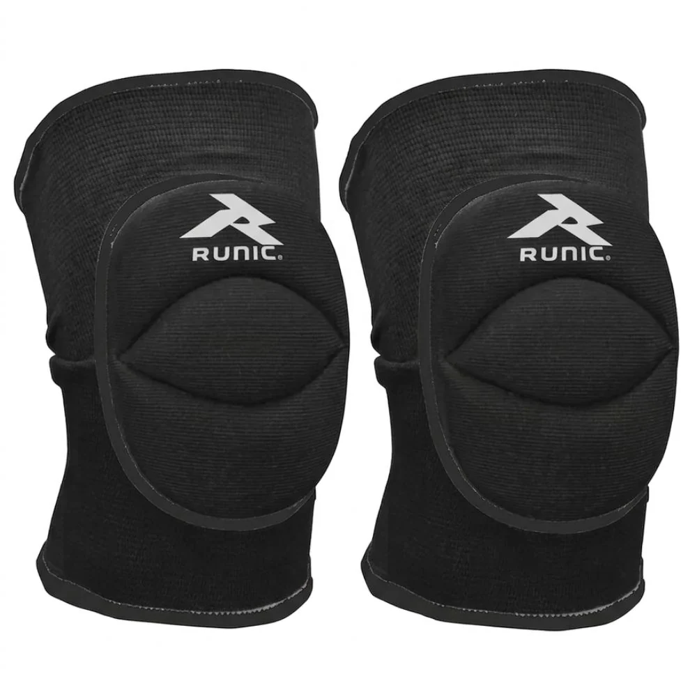 Runic Rodillera Deportiva Básica Volleyball Acolchada Junior Black