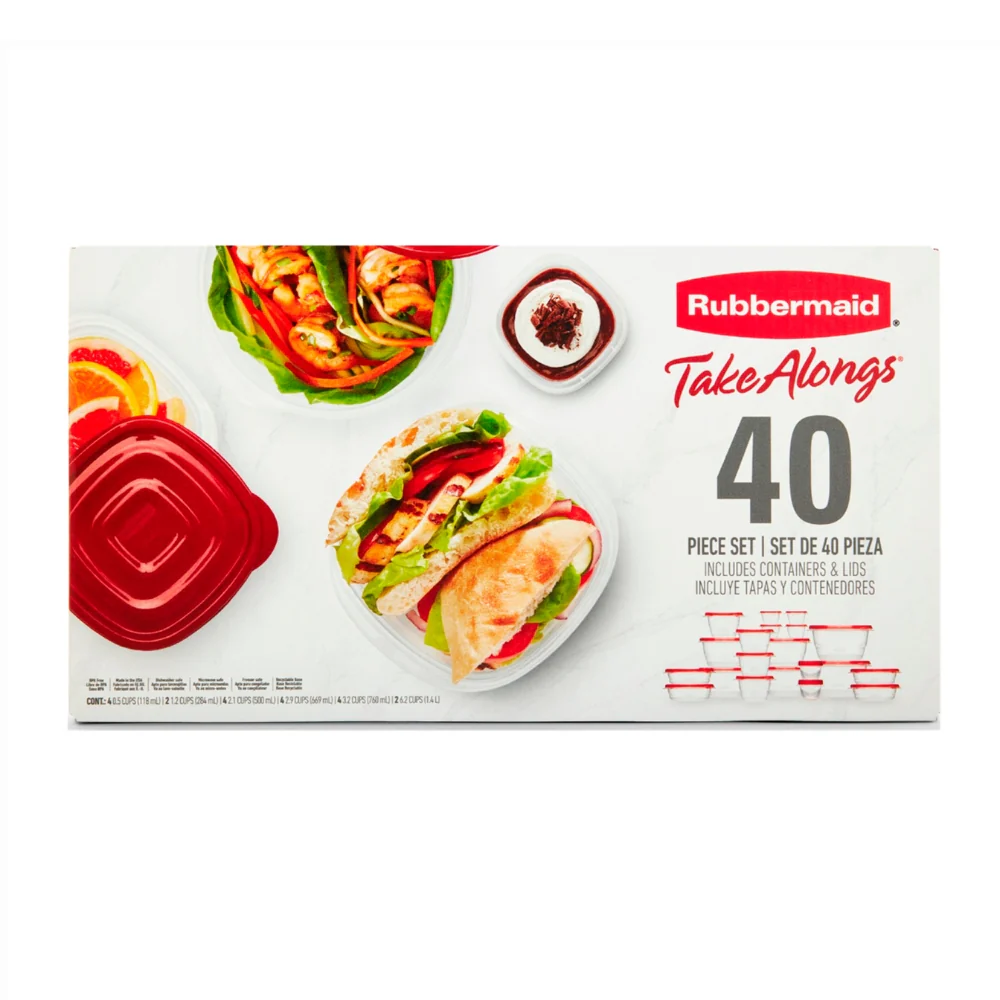 Rubbermaid Take Alongs Set De Envases 40 Piezas - Image 2