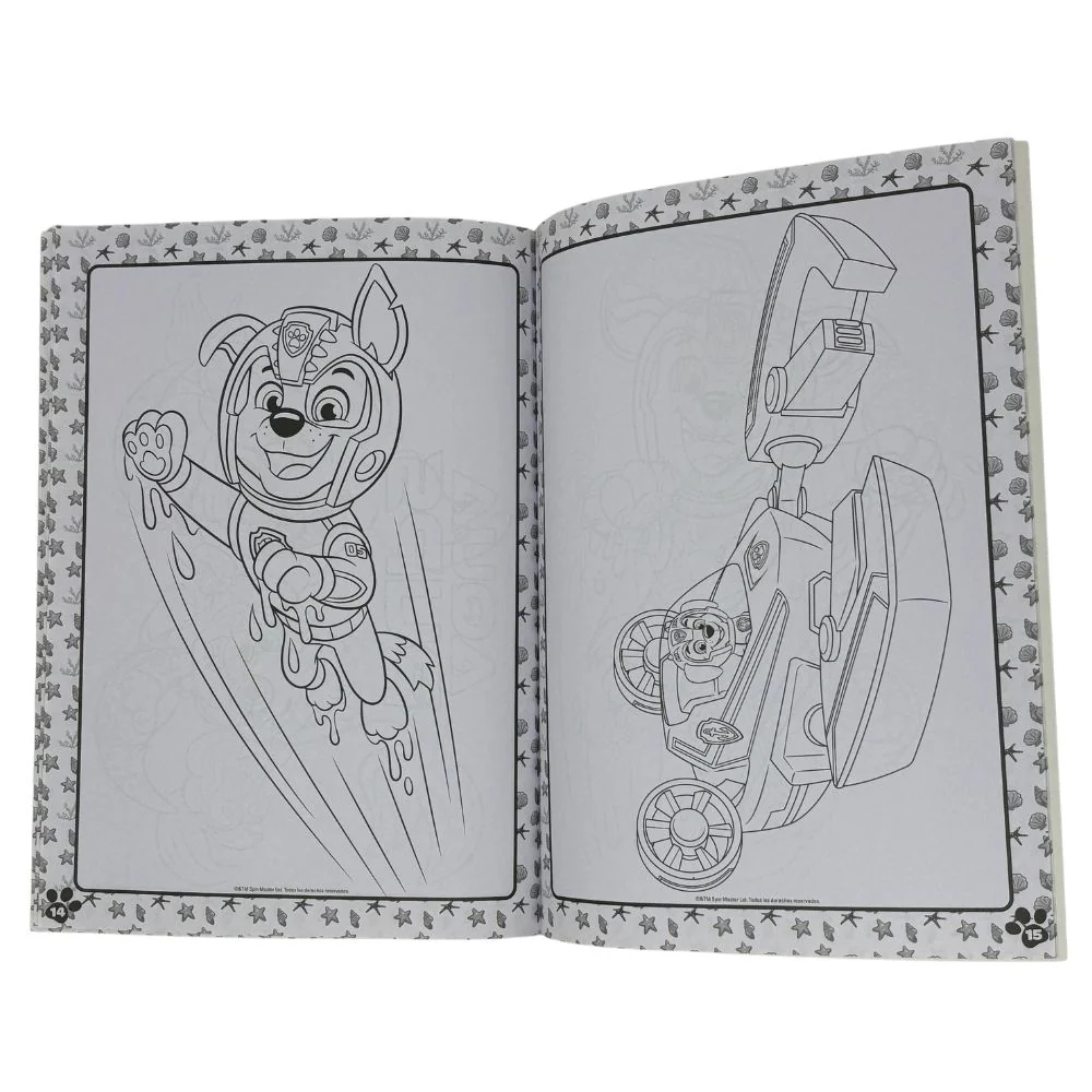 Sicoben Simplemente Coloreando Paw Patrol 24 pag - Image 2