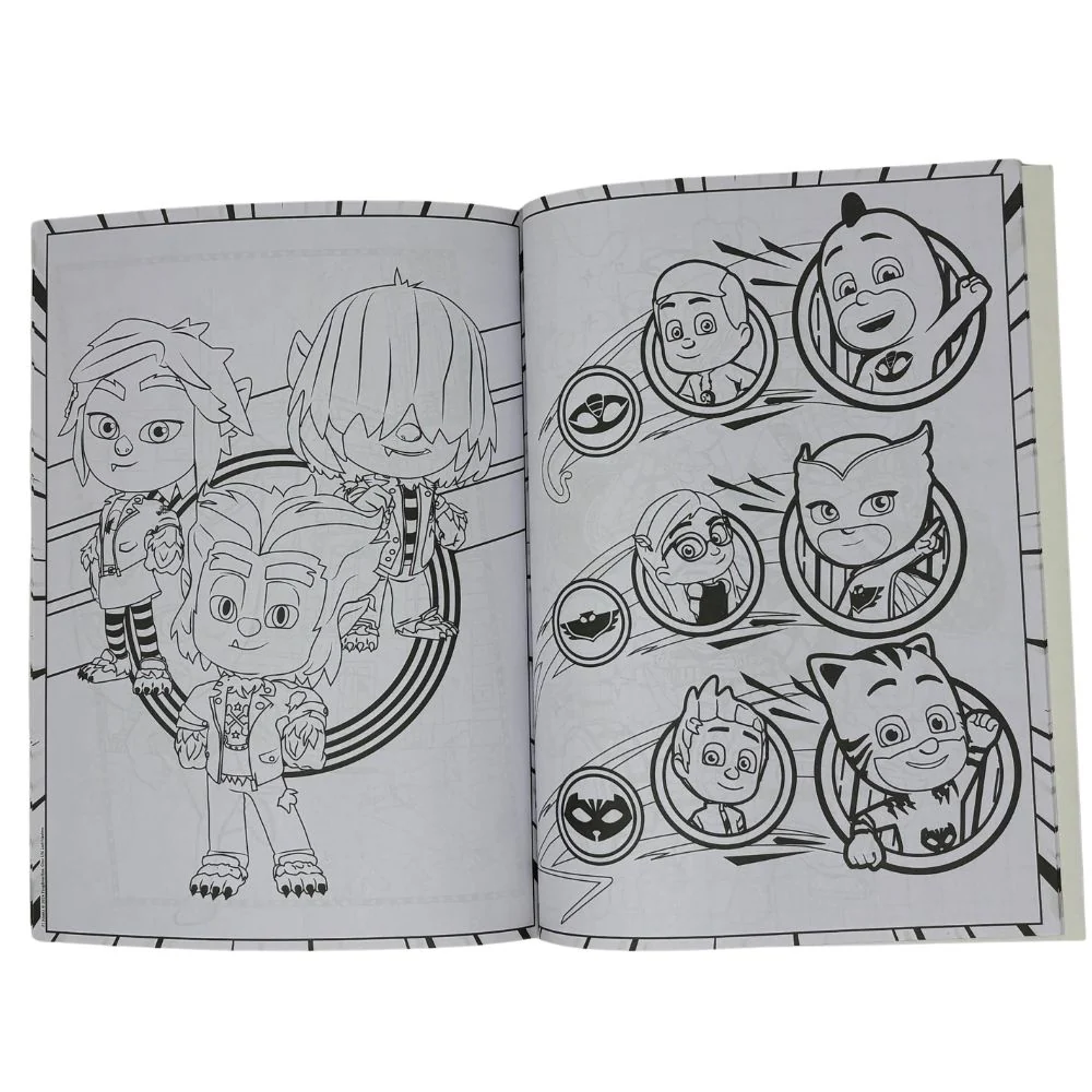 Sicoben Simplemente Coloreando Pj Masks 24 pag - Image 2