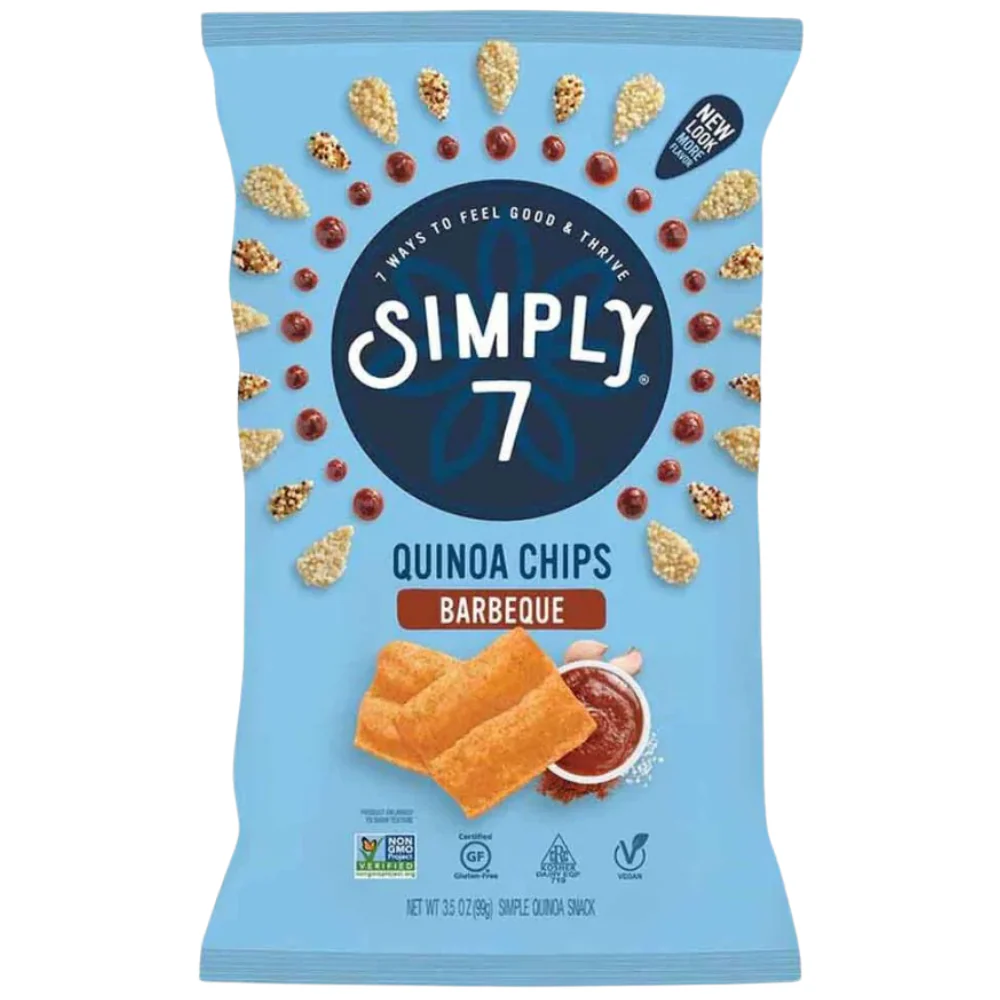 Simply7 Quinoa Chips BBQ 99gr