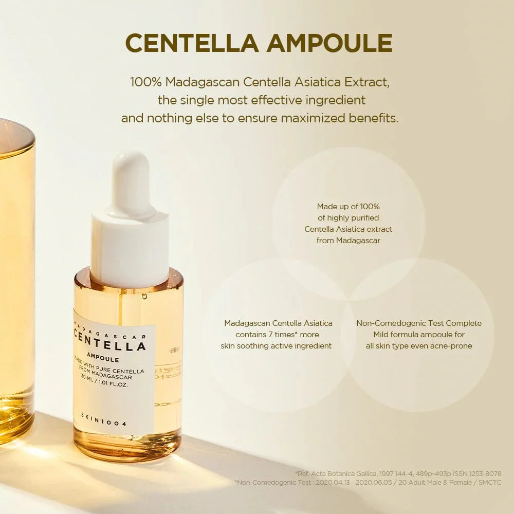 Skin1004 Centella Ampoule Kit 4 Mini Ampoule Trial set for Multi-use 30 ml c/u - Image 3