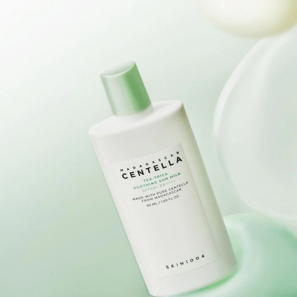 Skin1004 Madagascar Centella Tea-Trica Soothing Sun Milk 50ml - Image 2