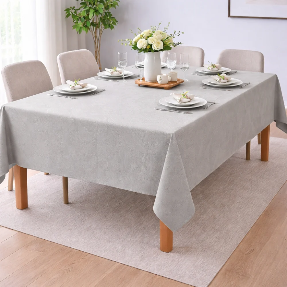 Mantel Damask Dug Color Natur Sodahl 140 x 180 cm