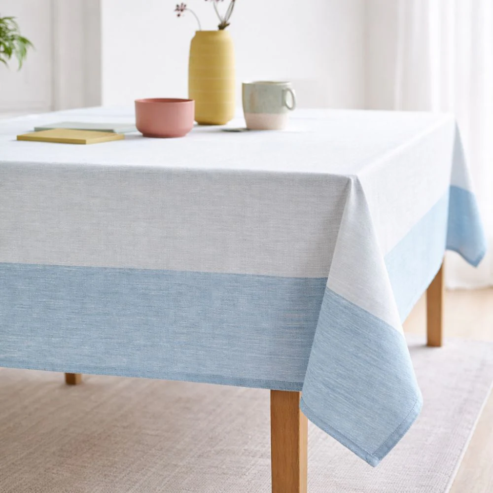 Mantel Rectangular Dug Color SkyBlue Sodahl 140 x 270 cm - Image 2