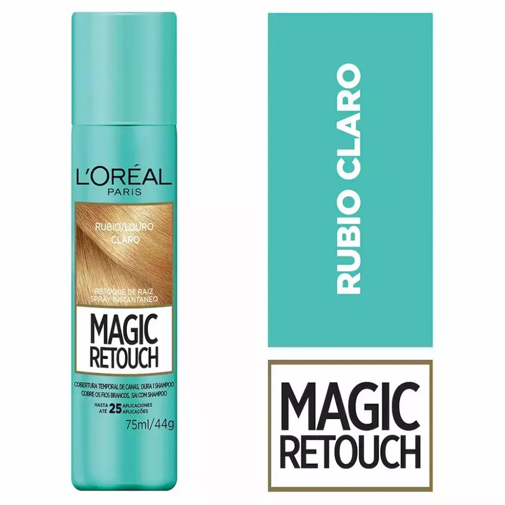 Spray Cubre Canas Loreal Magic Retouch Rubio Claro 75 ml - Image 2