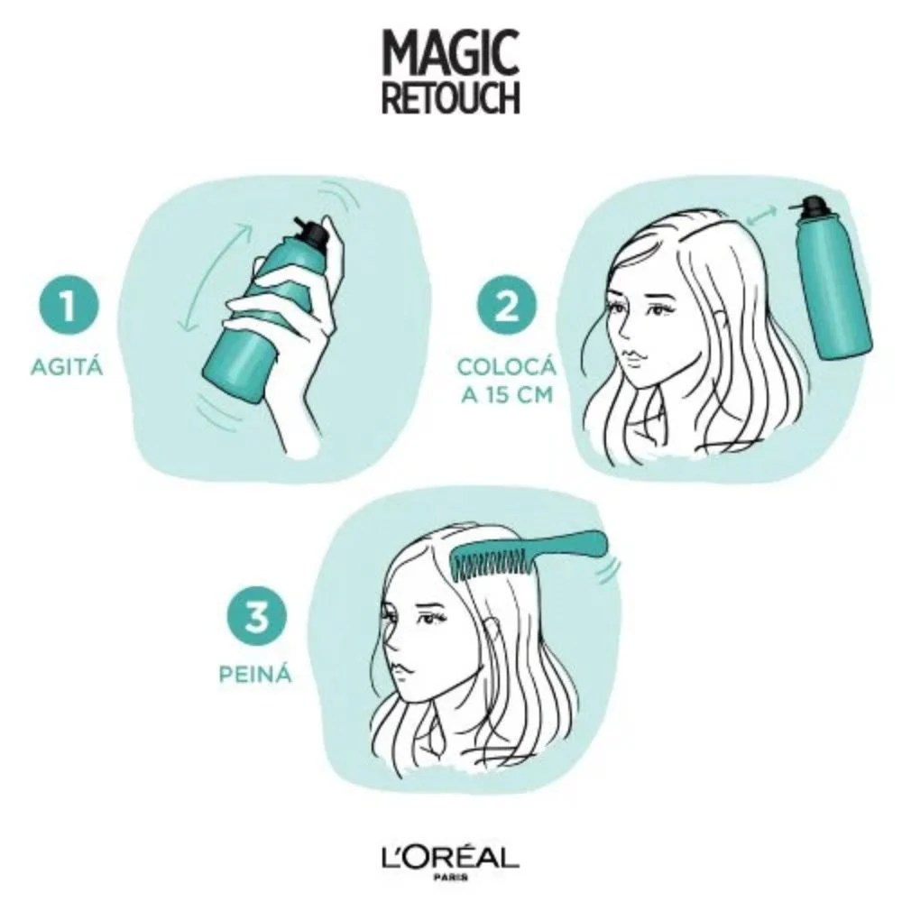 Spray Cubre Canas Loreal Magic Retouch Rubio Claro 75 ml - Image 5
