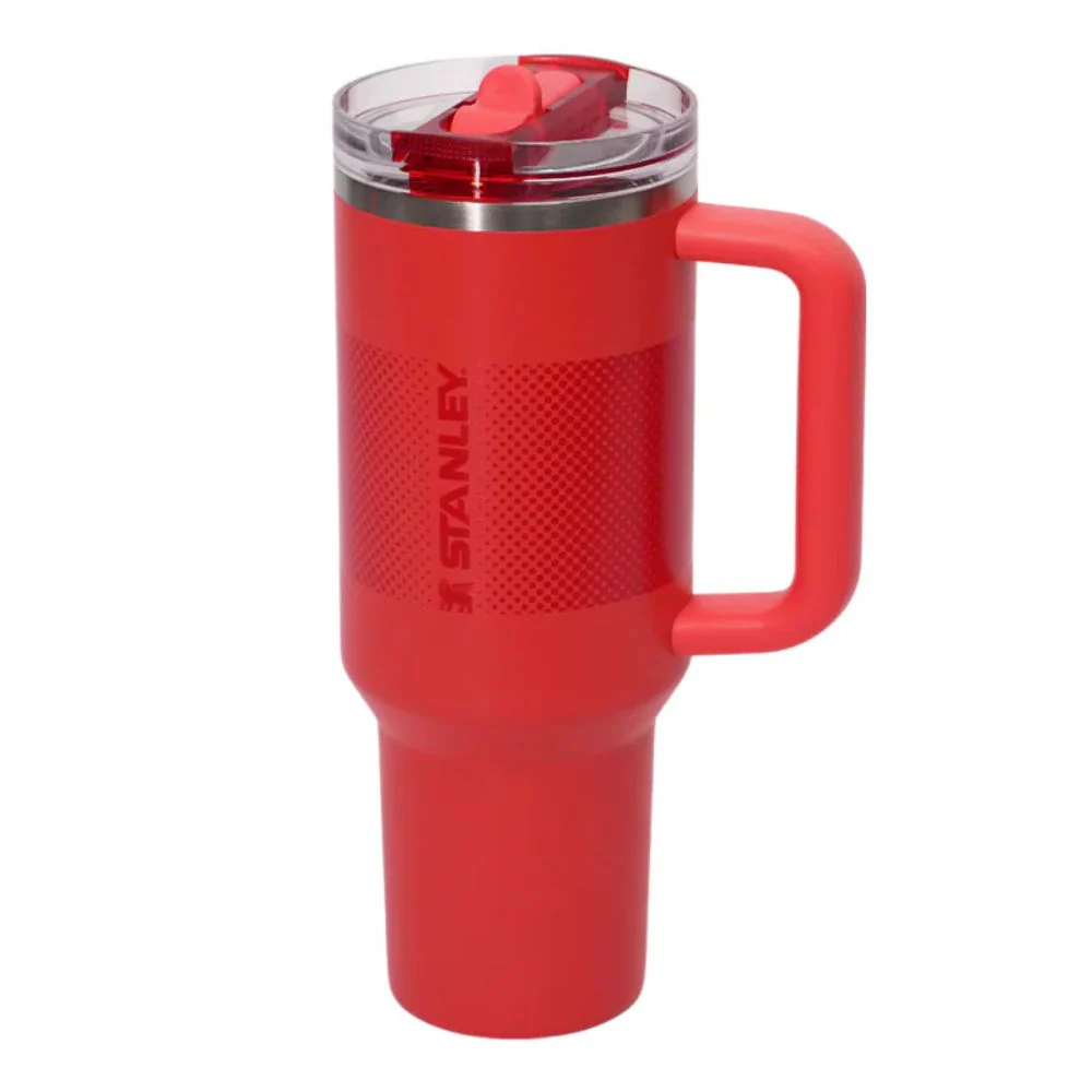 Stanley Termo Quencher Protour Tumbler Color Hot Coral Fade 40oz - Image 3
