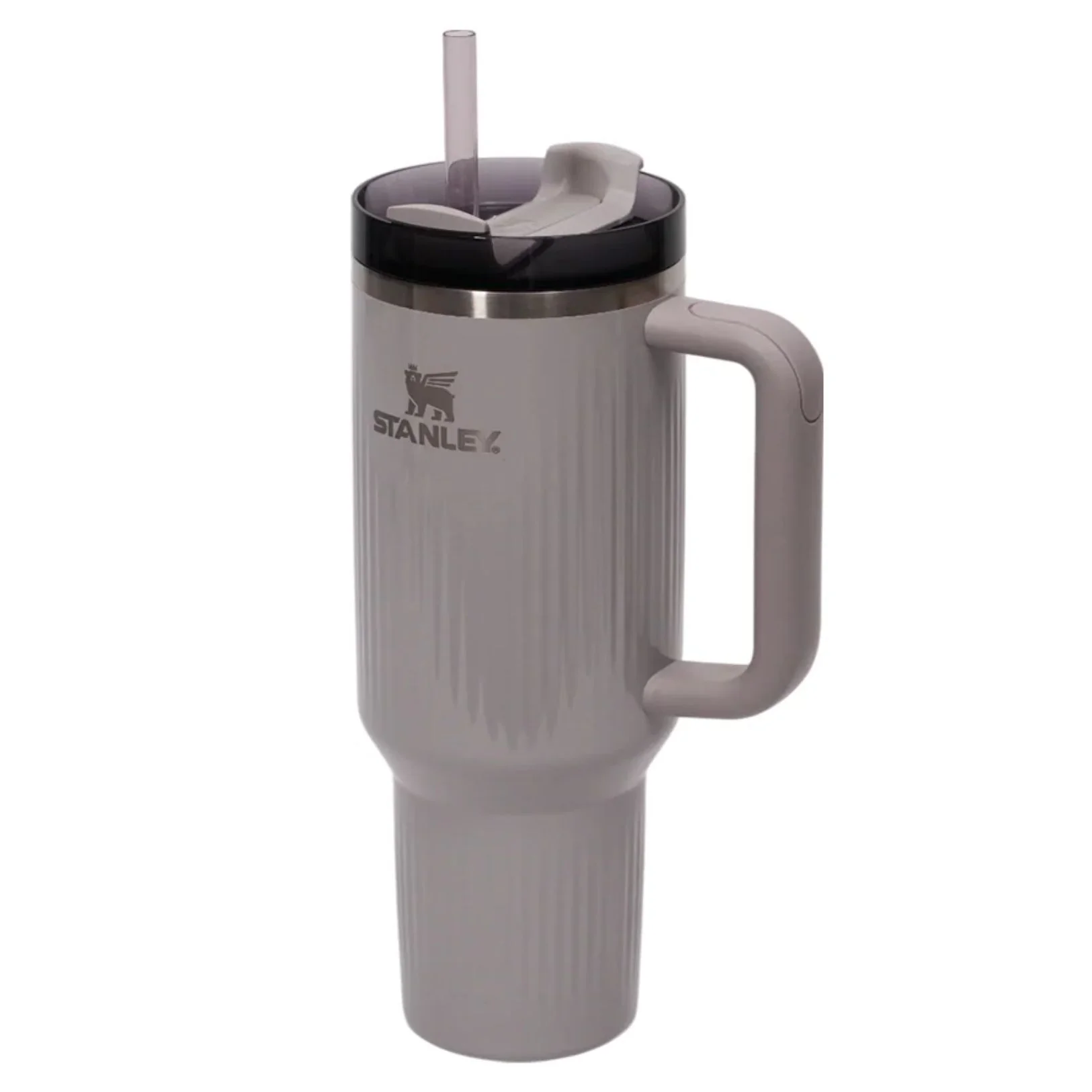 Stanley Termo Quencher Texture H2.0 FlowState Tumbler Color Ash Gloss 40oz - Image 3