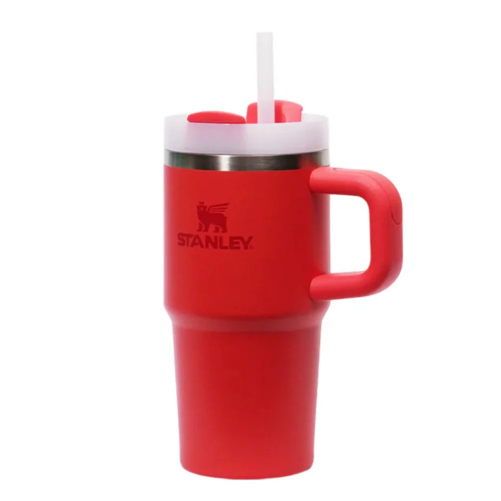 Stanley Termo Quencher Tumbler Color Hot Coral 20oz - Image 2