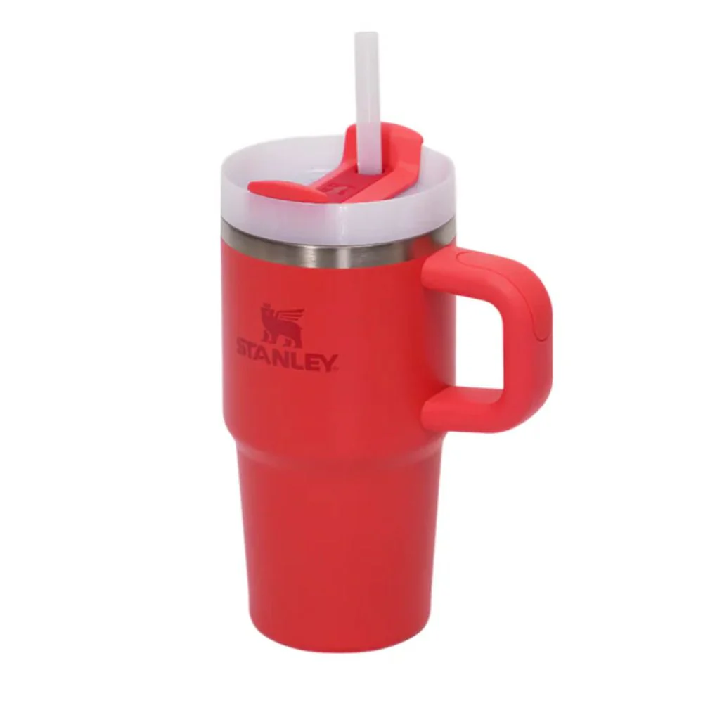 Stanley Termo Quencher Tumbler Color Hot Coral 20oz - Image 3