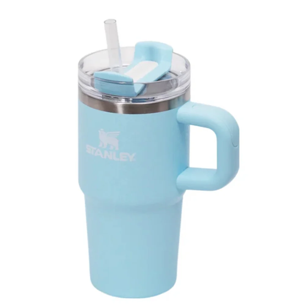 Stanley Termo Quencher Tumbler Color Powder Blue Crush 20oz - Image 3