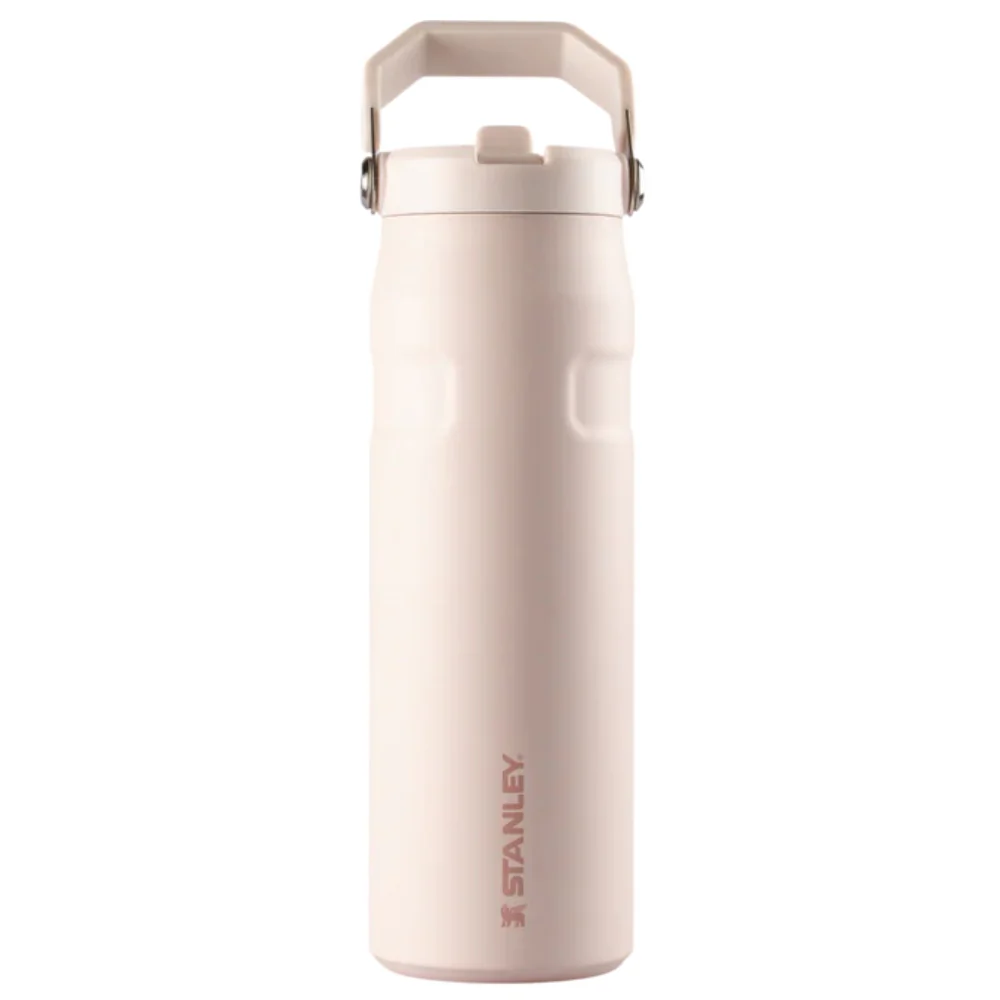 Stanley Termo The Iceflow Flip Straw Lid Reverb Color Rose Quartz 24oz - Image 3