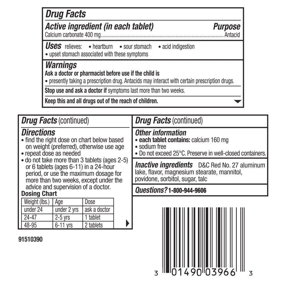 Peptobismol Kids Tabletas Masticables 24 Tabletas - Image 2
