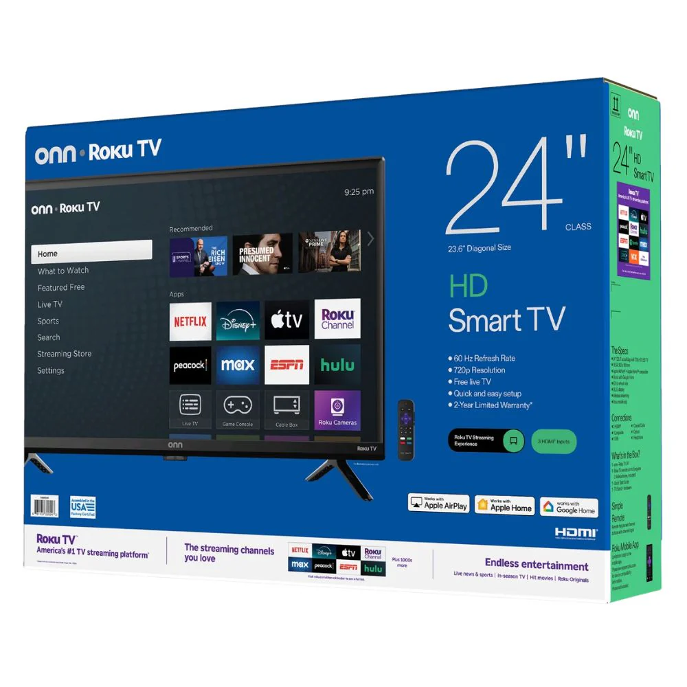 Televisor Onn 24" Roku Tv HD Smart Modelo 100012590 - Image 6