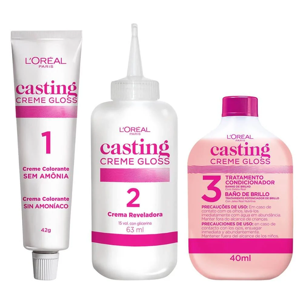 L'oreal Tinte Casting Creme Gloss 550 Caoba Sin Amoníaco - Image 4