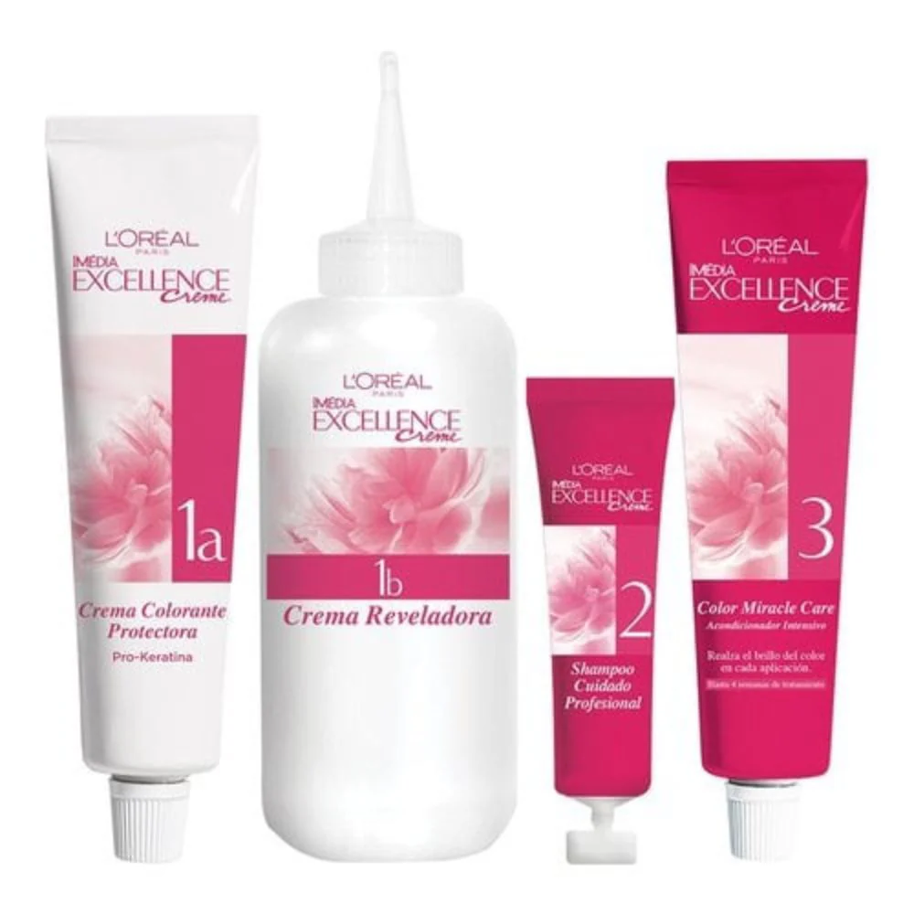 L'Oreal Tinte Excellence Creme 7.1 Rubio Cenizo - Image 4