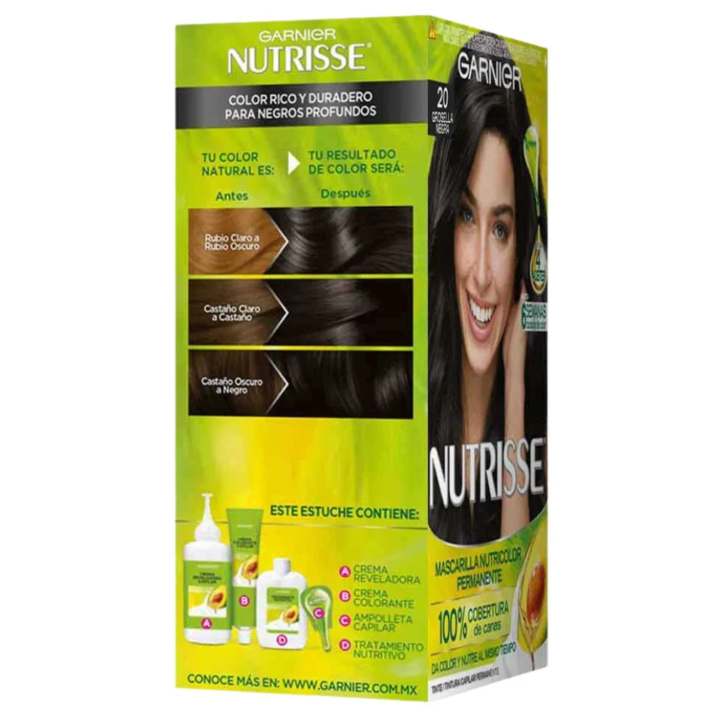 Garnier Tinte Nutrisse 20 Grosella Negra Clasico - Image 2