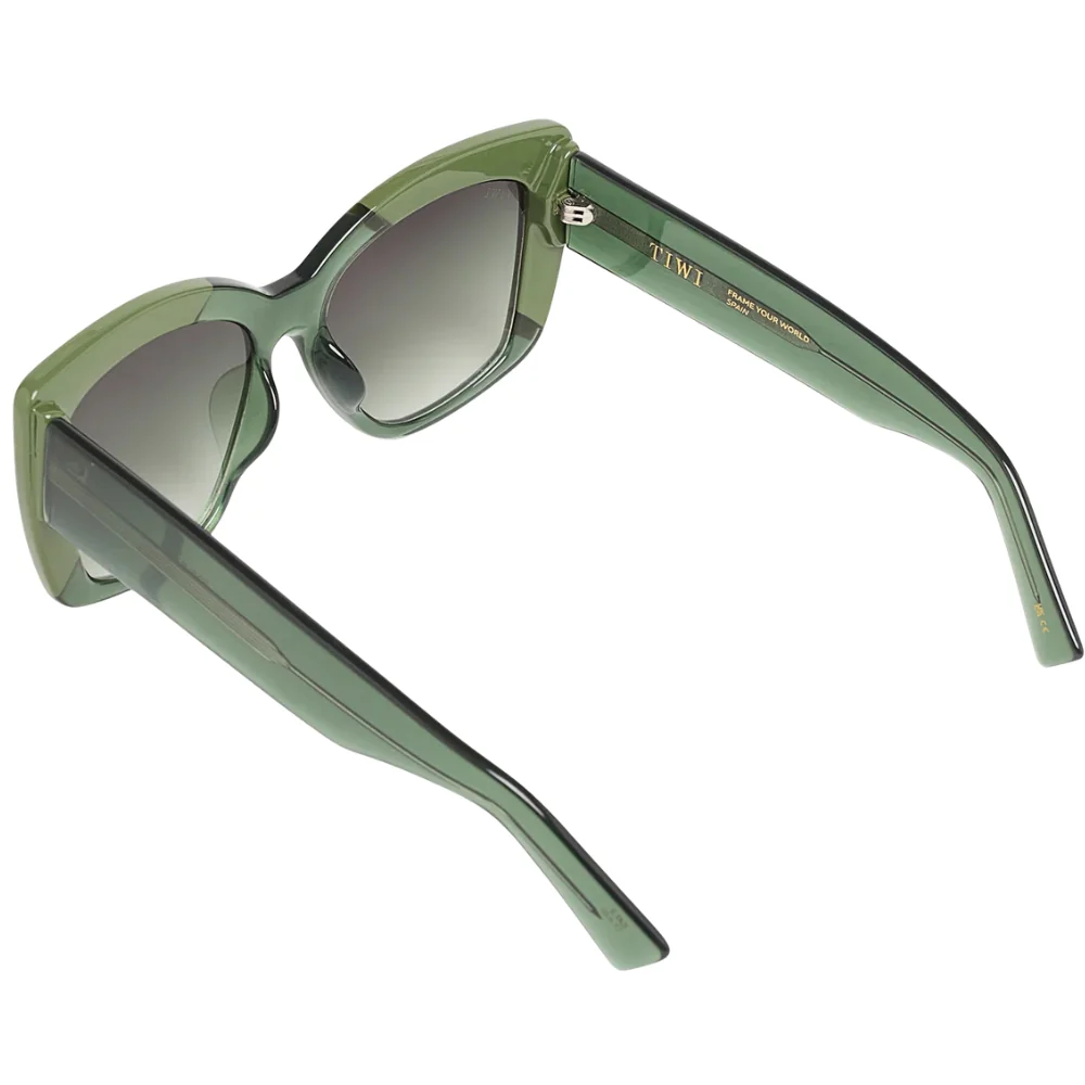 Tiwi Ginevra 610 Bicolour Shiny Green/Olive Green with Green - Image 4