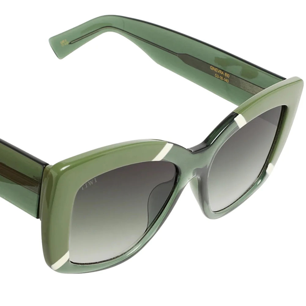 Tiwi Ginevra 610 Bicolour Shiny Green/Olive Green with Green - Image 5