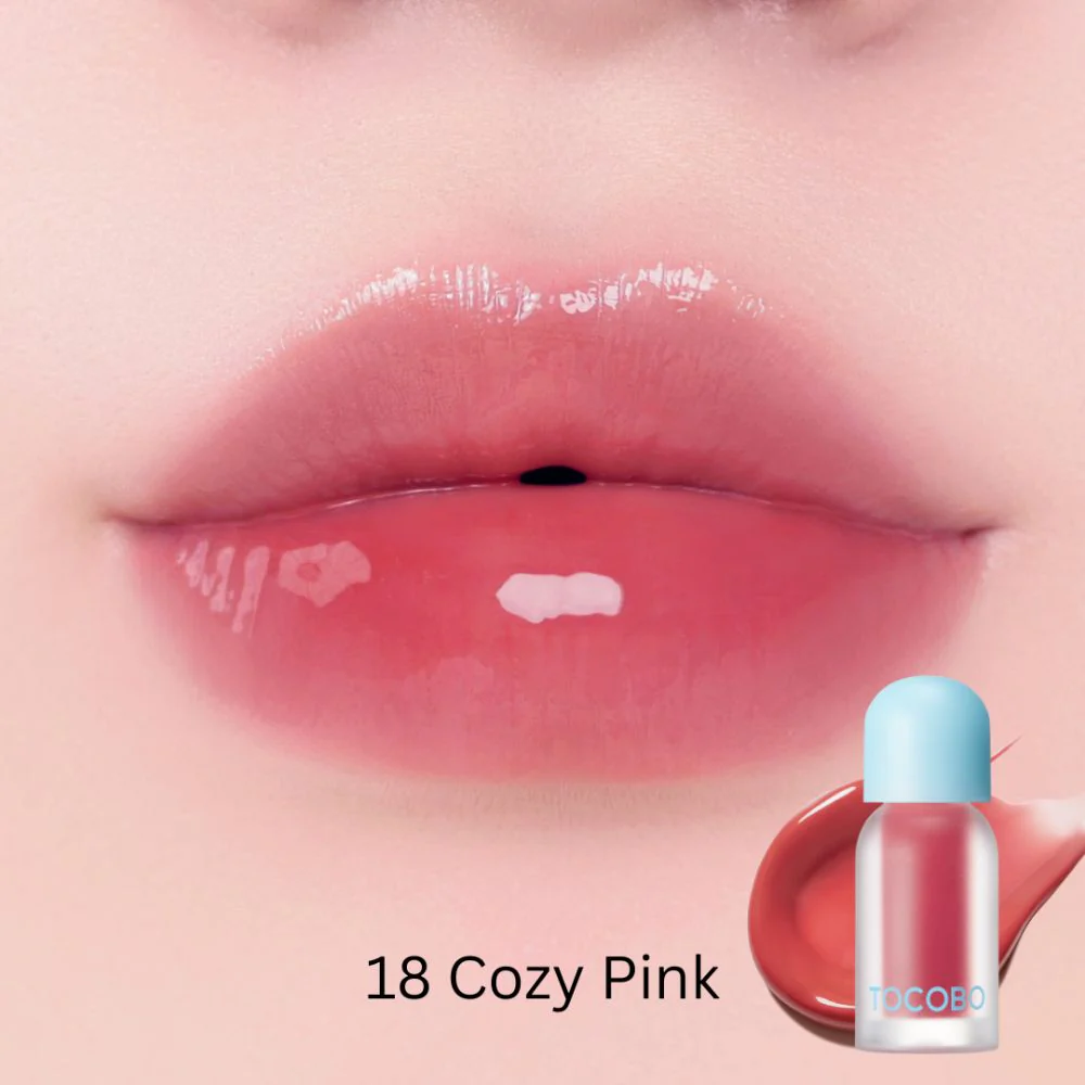 Tocobo Juicy Berry Plumping Lip Oil N*18 Cozy Pink 4g - Image 2