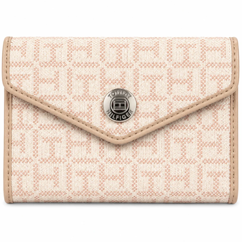 Tommy Hilfiger Monedero con Monograma Rosa Viejo - Image 2