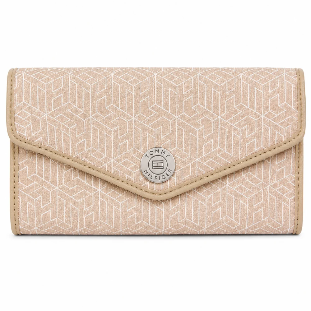 Tommy Hilfiger Monedero con Tapa Beige - Image 2
