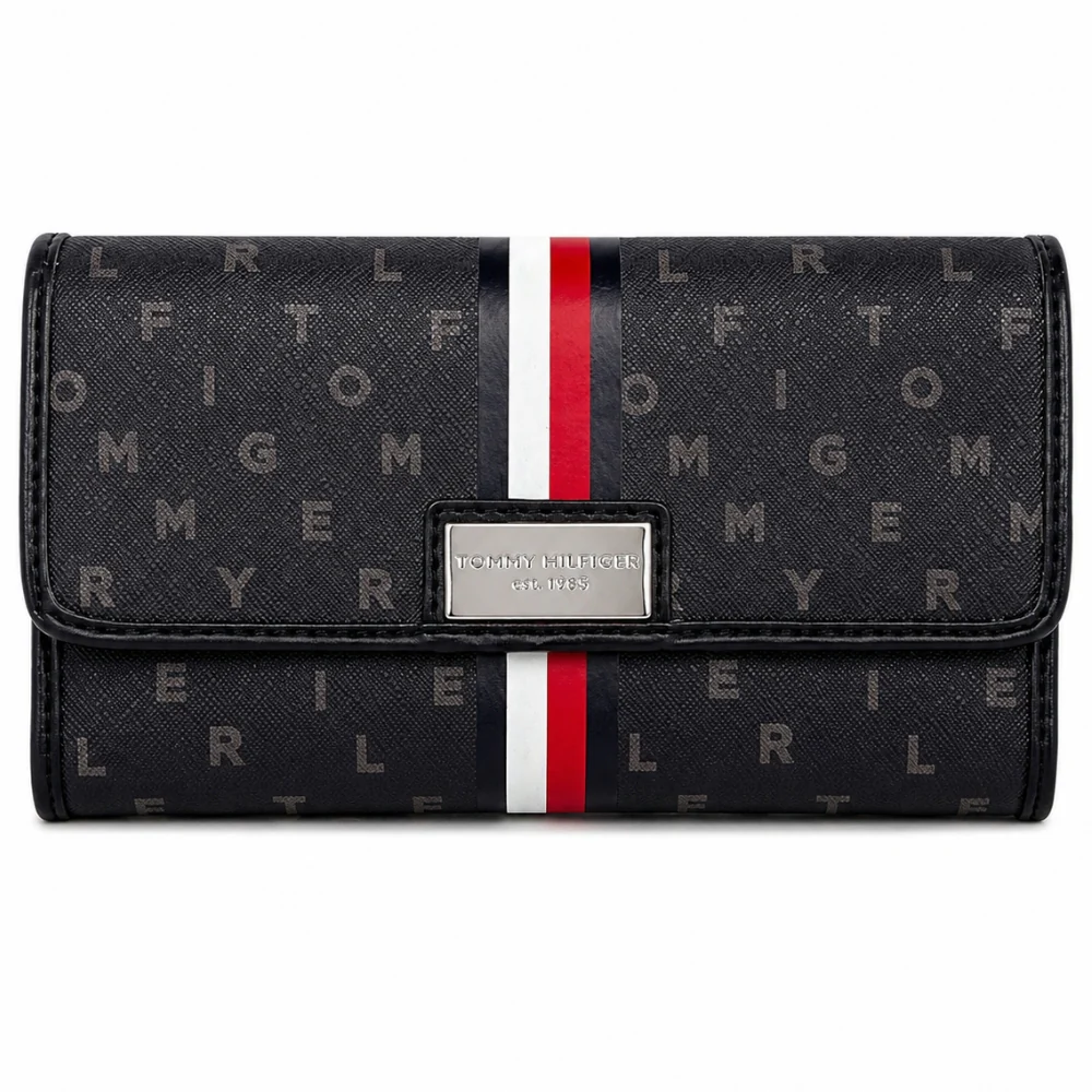 Tommy Hilfiger Monedero Monogram Black - Image 2