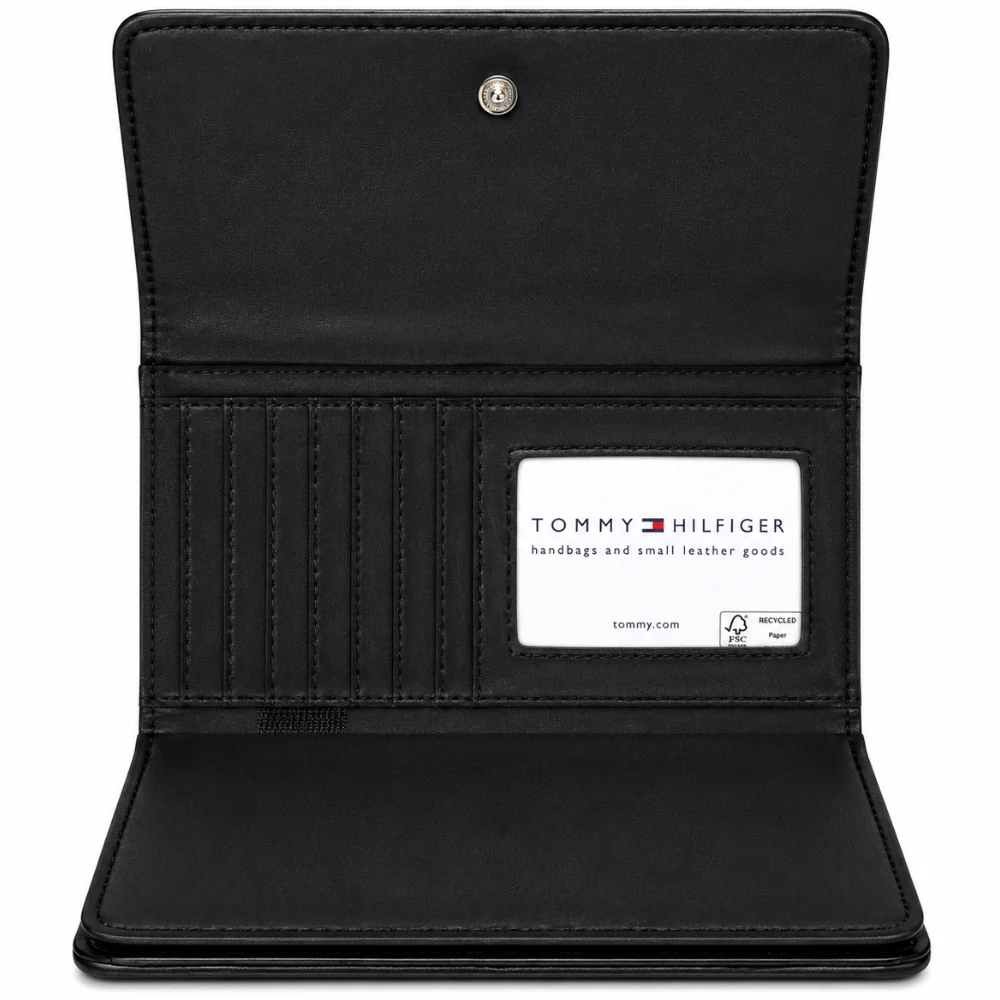 Tommy Hilfiger Monedero Monogram Black - Image 3