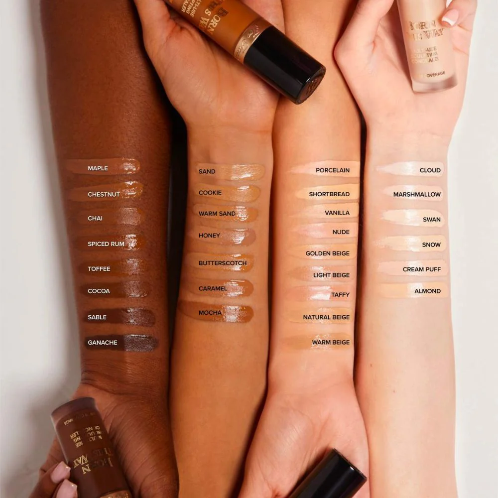 Too Faced MINI Born This Way Super Coverage Concealer Cream Puff 2 ml - Image 2