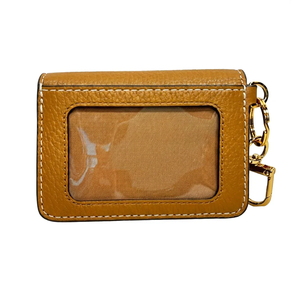 Tory Burch Monedero Thea Flap Card Case Tiramisu - Image 5