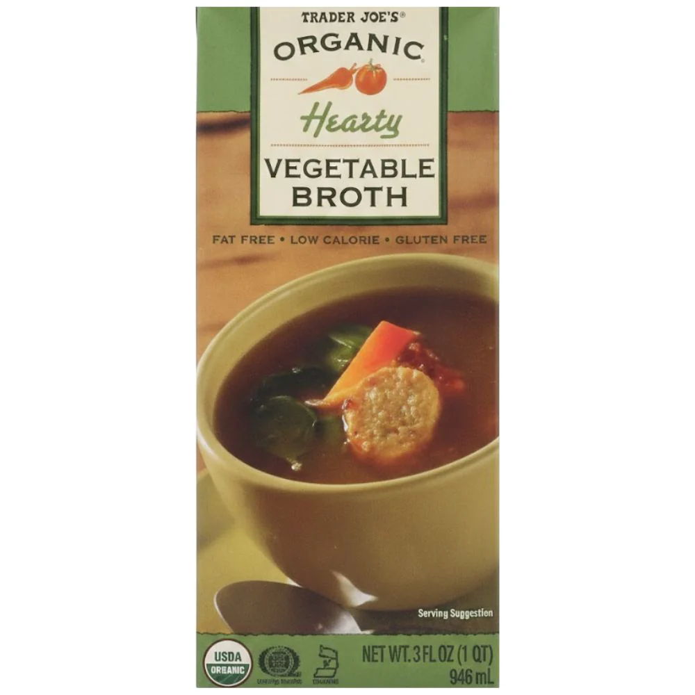 Trader Joe´s Organic Caldo de Vegetales Hearty Vegetable Broth 946 ml - Image 3
