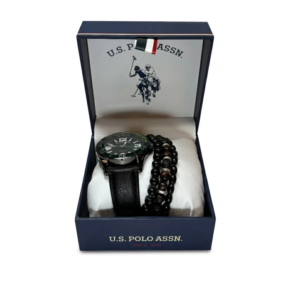 U.S Polo Set Reloj y Pulseras para Caballeros - Image 4