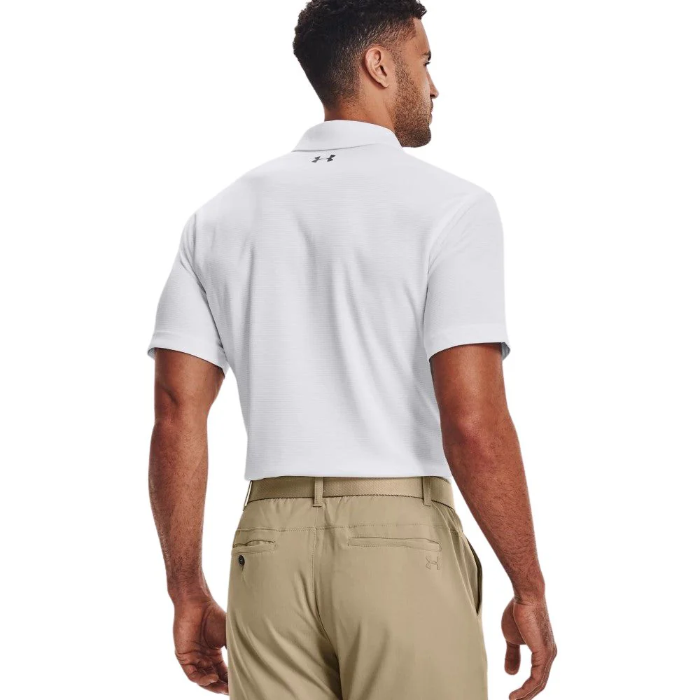 Under Armour Franela Polo Tech Para Caballeros Color Blanco - Image 2