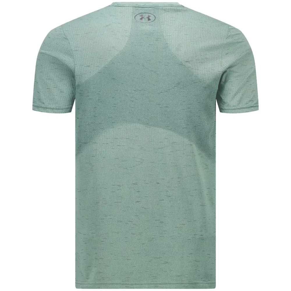 Under Armour Franela Manga Corta Para Caballeros Vanish Seamless SS Silica Green - Image 4