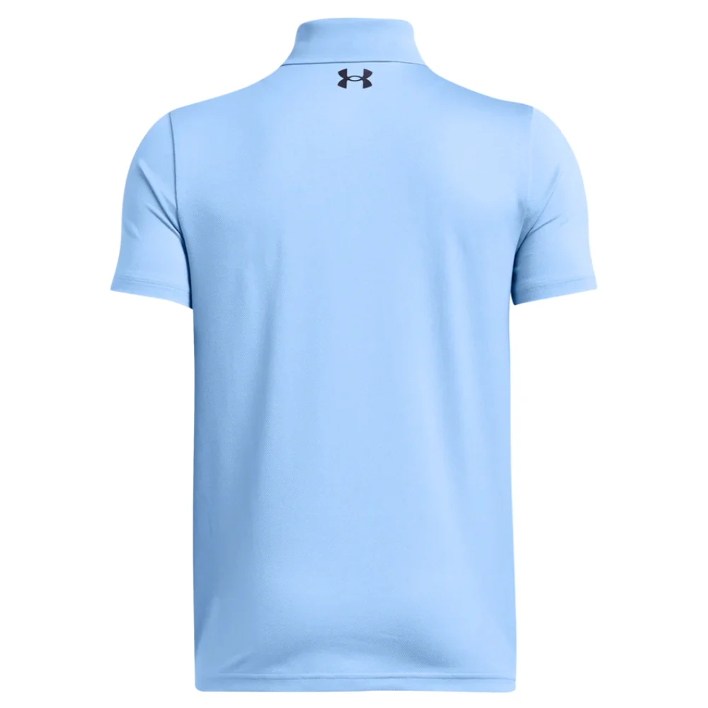 Under Armour Franela Para Niños Performance Polo Color Horizon Blue - Image 3