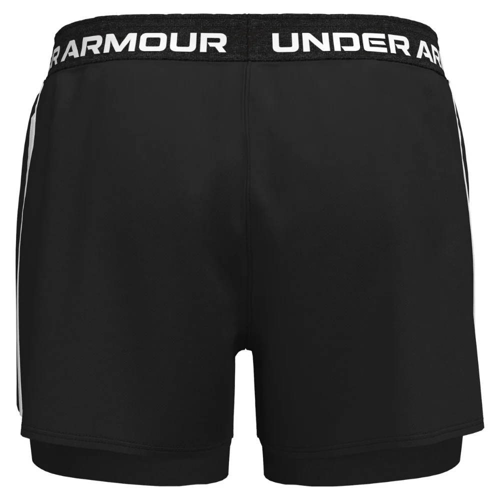 Under Armour Short Deportivo 2 en 1 Para Damas Color Negro - Image 6