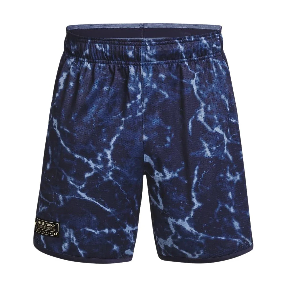 Under Armour Shorts Para Caballero  Project Rock Mesh Printed - Image 4
