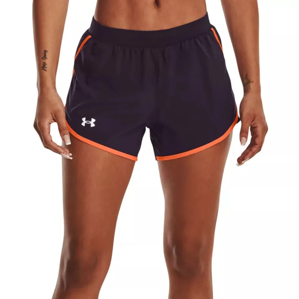 Under Armour Short Running Fly By 2.0 Para Damas Color Purple-Orange