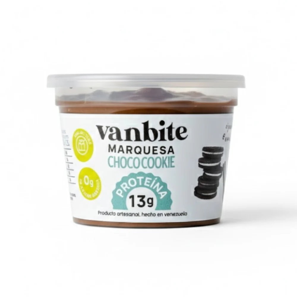 Vanbite Marquesa de Choco-Cookie 13gr Protein 141gr - Image 4